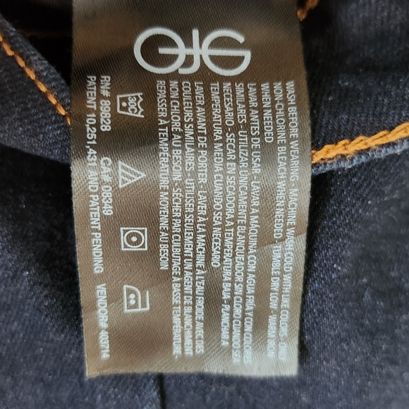 Gloria Vanderbilt Amanda Jeans, 10 Long - Picture 4 of 4